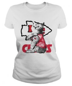 Cat Tattoo Kansas City Chiefs  Classic Ladies