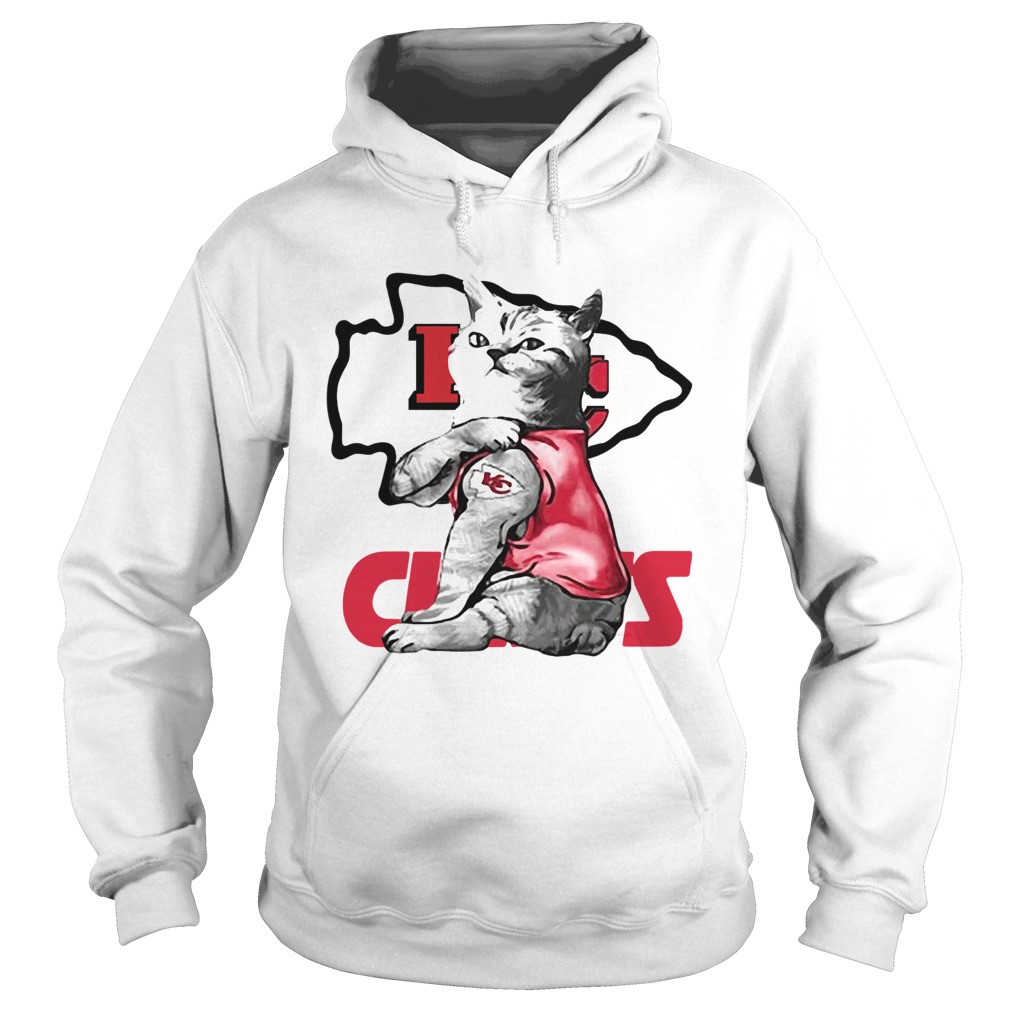 Cat Tattoo Kansas City Chiefs Hoodie