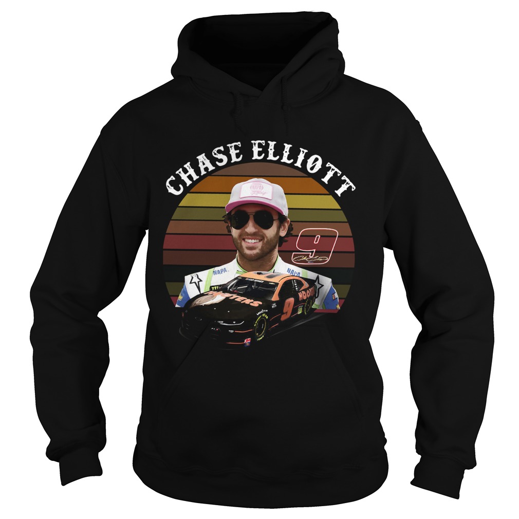 Chase Elliott 9 Nascar Chevrolet Hendrick Motorsports Vintage Hoodie