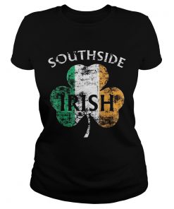 Chicago Southside Irish Flag St Patricks Day  Classic Ladies