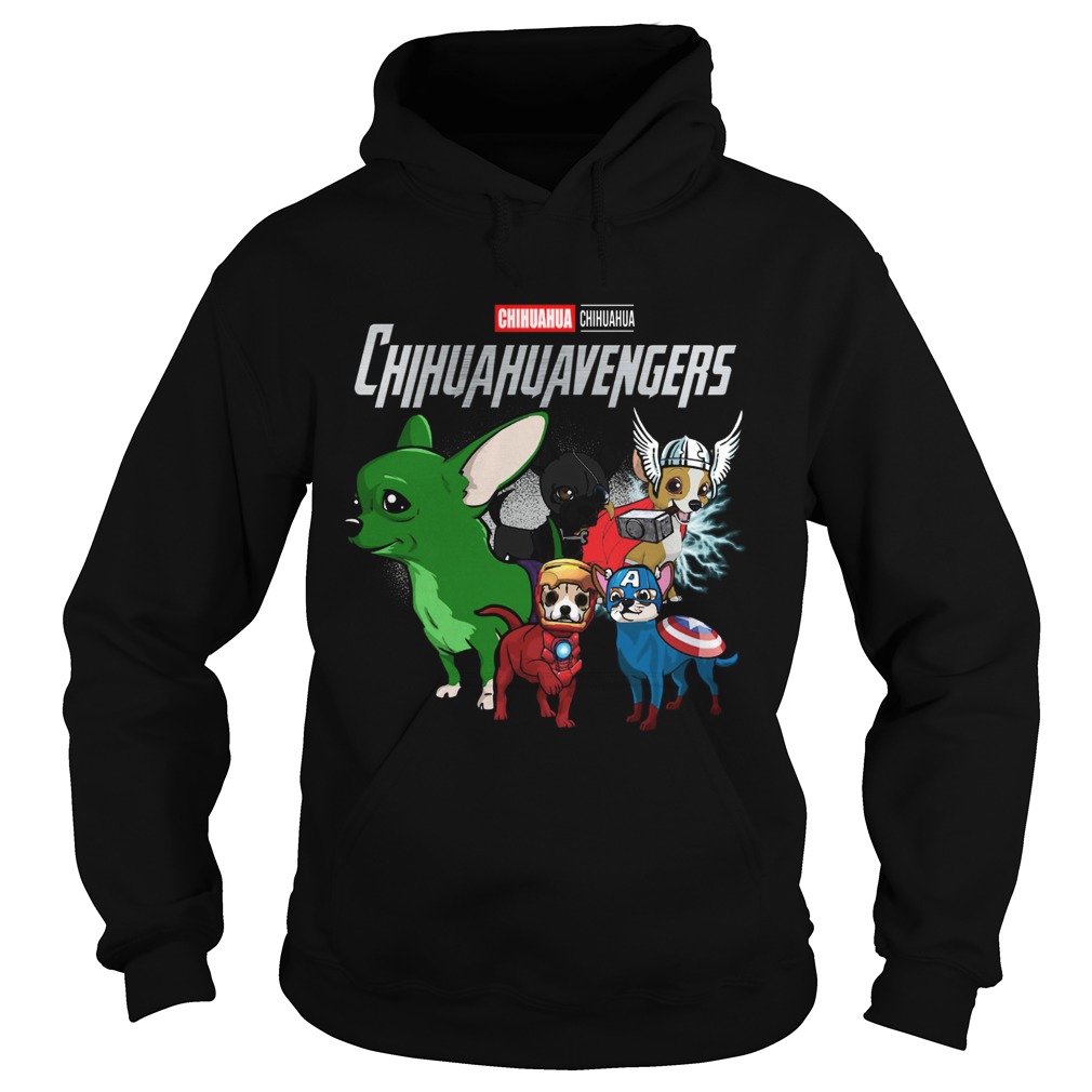 Chihuahua Chihuahuavengers Marvel Avengers Hoodie