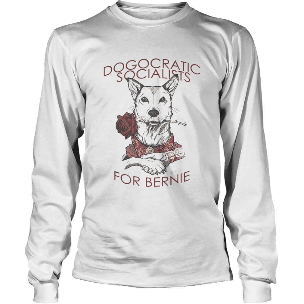 Chris Stedman Dogocratic Socialists For Bernie LongSleeve