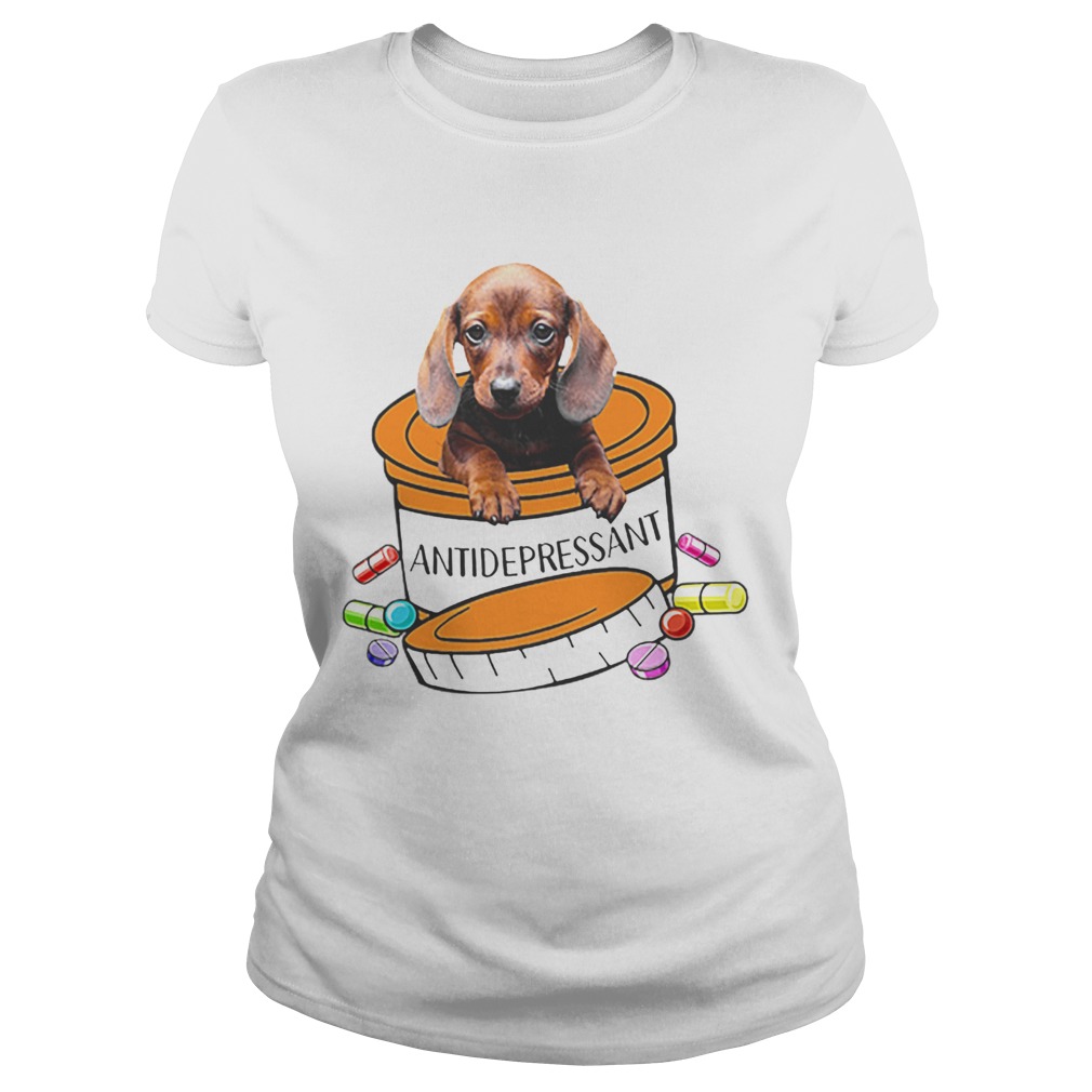 Dachshund Antidepressant Pills Classic Ladies