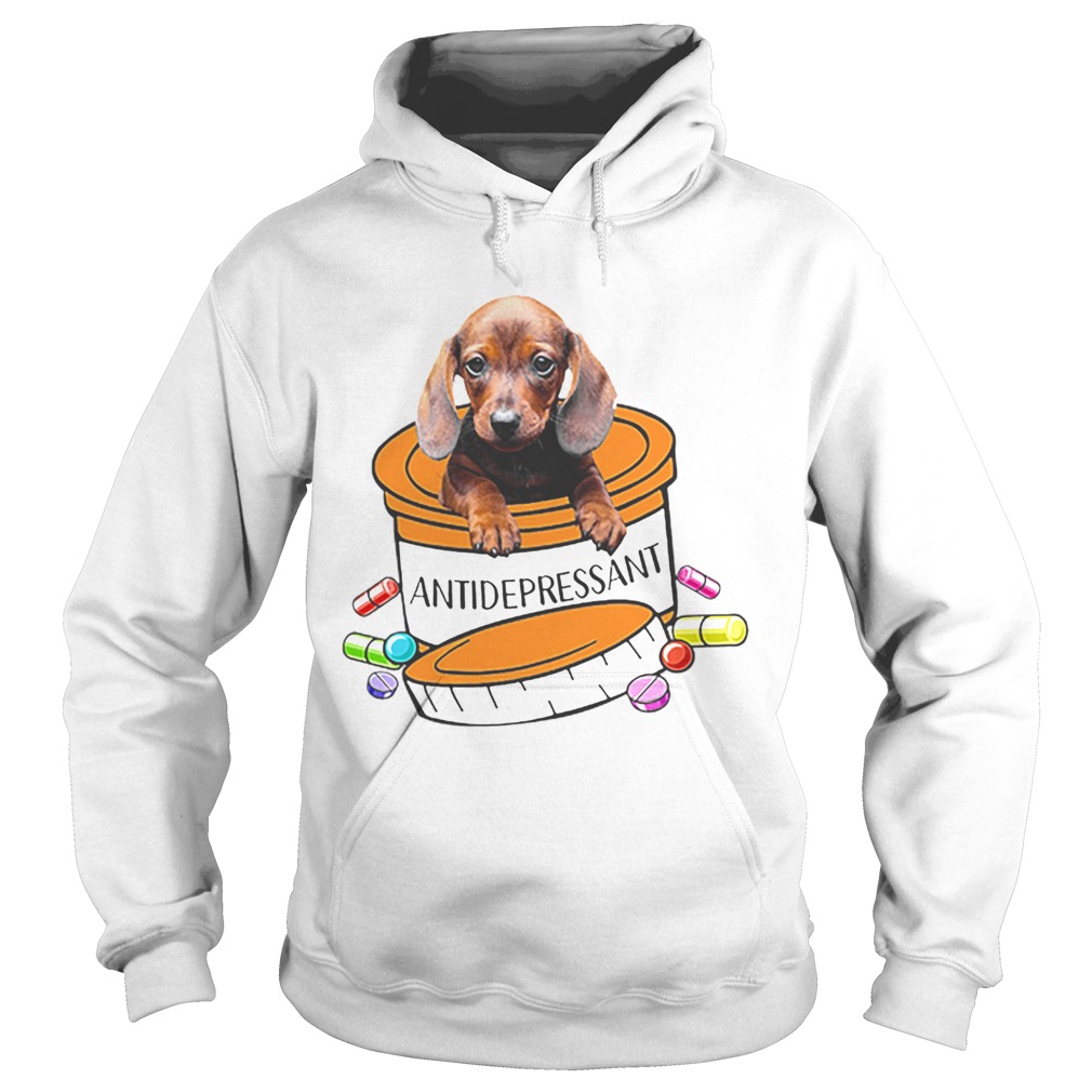 Dachshund Antidepressant Pills Hoodie