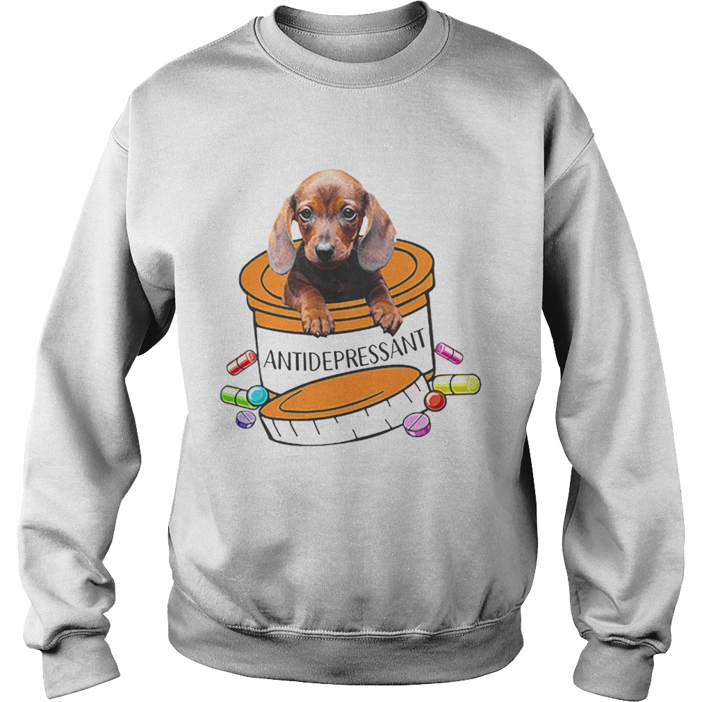 Dachshund Antidepressant Pills Sweatshirt