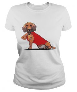 Dachshund I love Mom  Classic Ladies