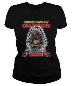 Daschund Iron Throne Super Bowl LIV Champions Chiefs  Classic Ladies