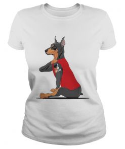 Dobermann Tattoos I Love Mom  Classic Ladies