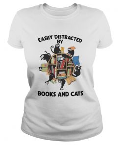 Easily Distracted By Books And Cats  Classic Ladies