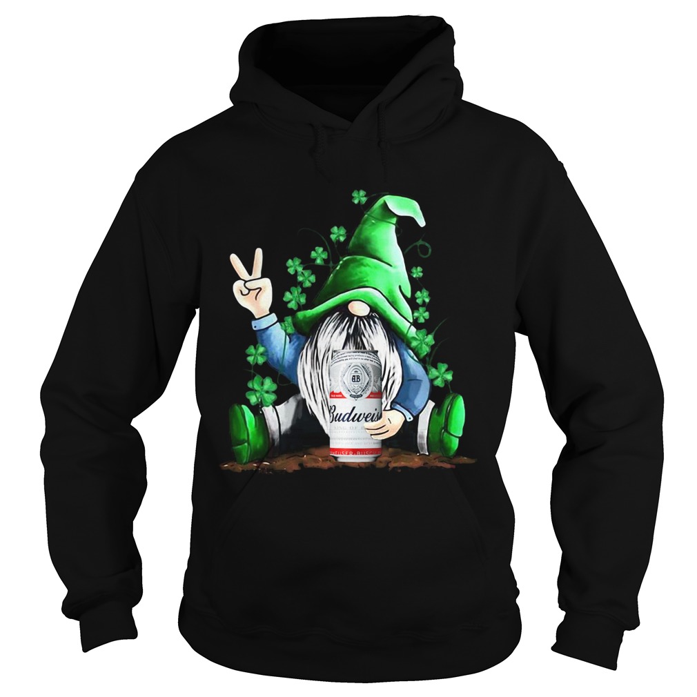 Gnome hug Budweiser Irish St Patricks day Hoodie