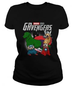 Golden Retriever GRvengers Marvel Avengers  Classic Ladies