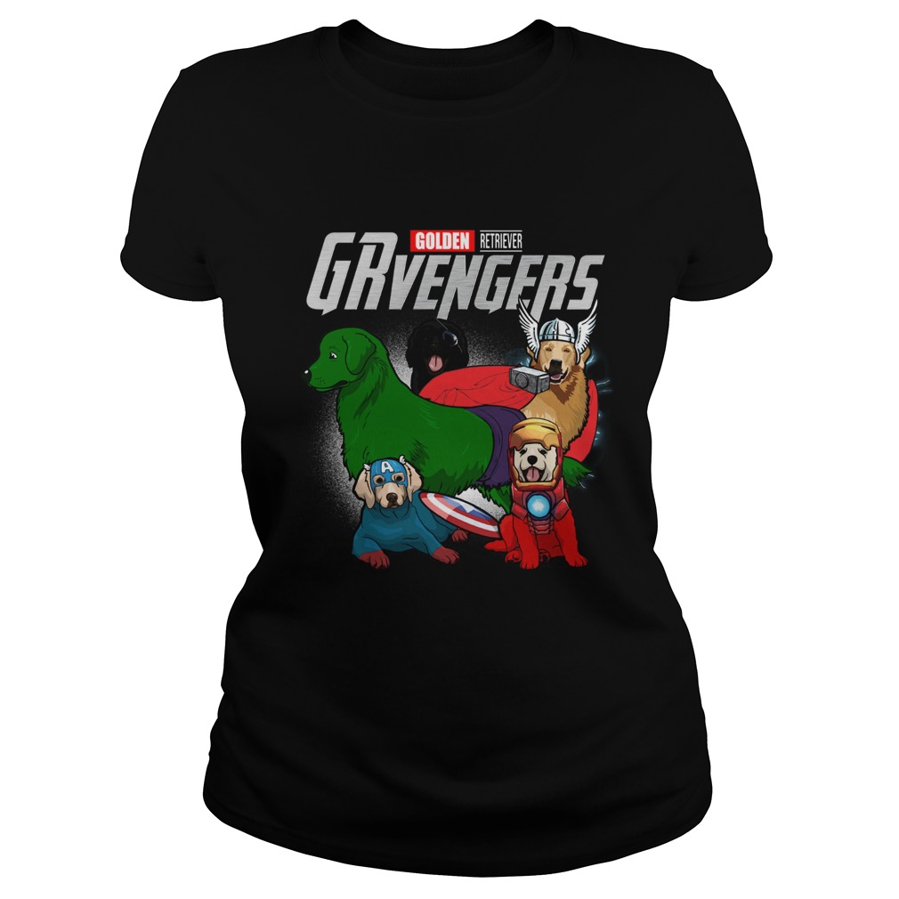 Golden Retriever GRvengers Marvel Avengers Classic Ladies