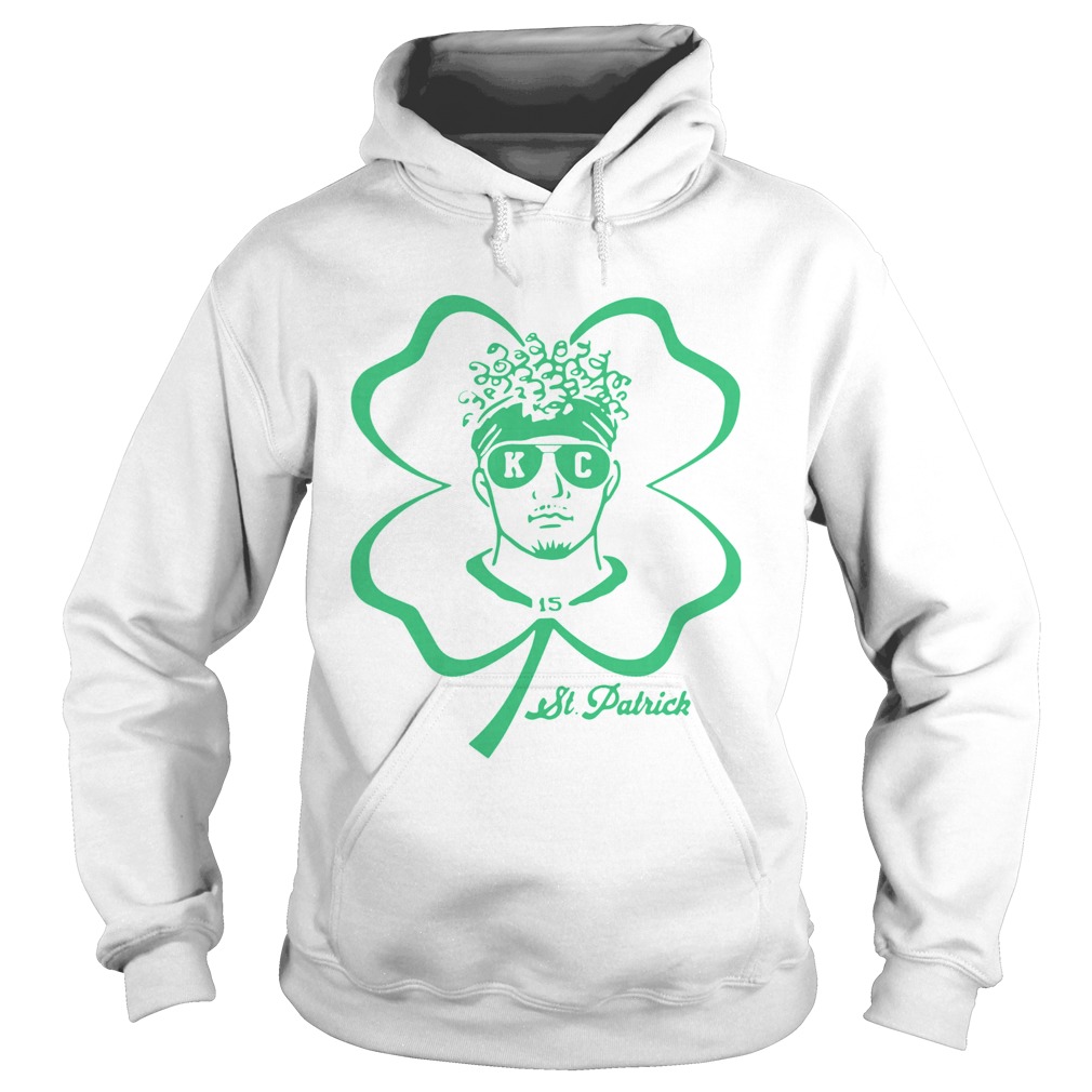 Happy St Patricks Day 15 Patrick Mahomes Kansas City Chiefs Hoodie