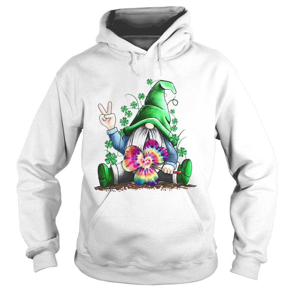 Hippie Gnome Happy St Patricks Day Hoodie