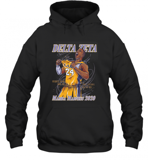 Hoops For Hearing Delta Zeta Mamba Madness 2020 T-Shirt Unisex Hoodie