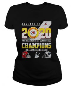 January 19 2020 American football conference champions Kansas city Chiefs  Classic Ladies