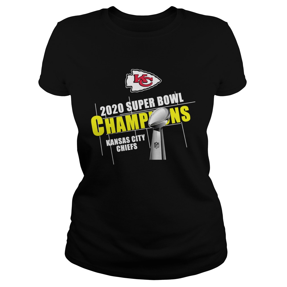 Kansas City Chiefs 2020 Super Bowl Champions Cup Classic Ladies