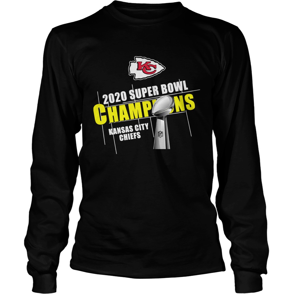 Kansas City Chiefs 2020 Super Bowl Champions Cup LongSleeve