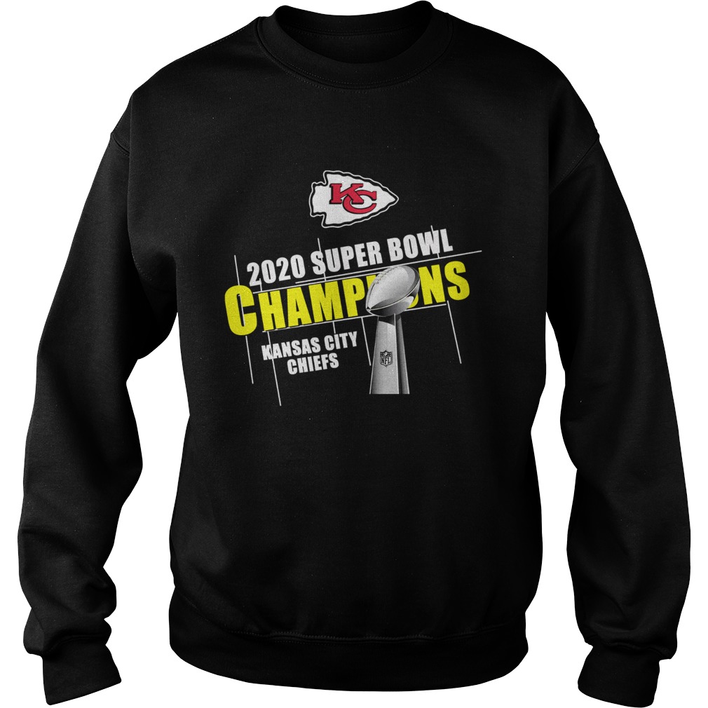 Kansas City Chiefs 2020 Super Bowl Champions Cup Sweatshirt