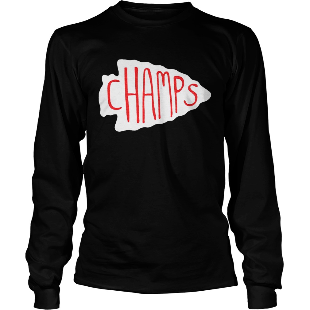 Kansas City Chiefs Arrowhead Champs LongSleeve