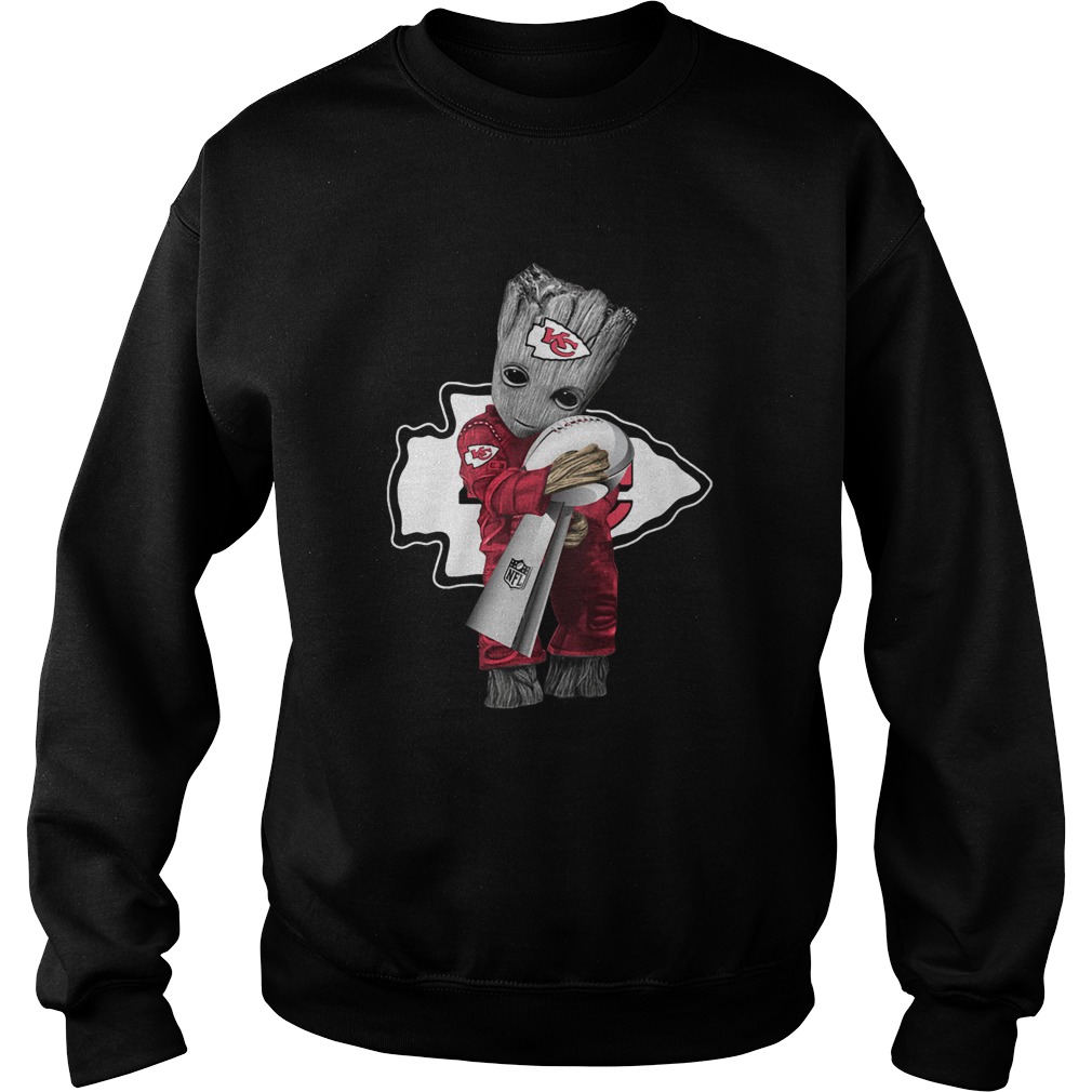 Kansas City Chiefs Baby Groot Champions Sweatshirt