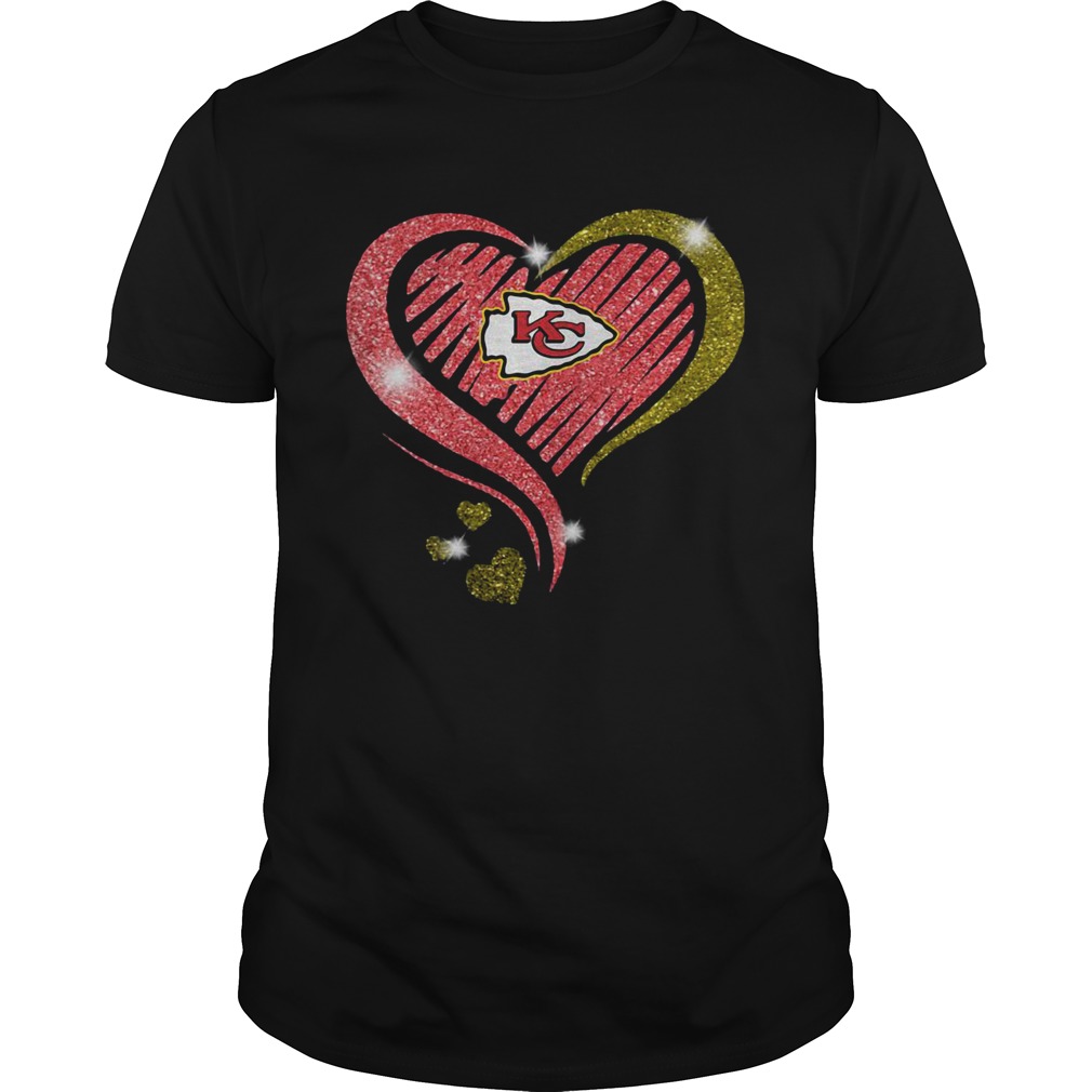 Kansas City Chiefs Diamond Heart shirt