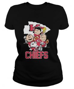 Kansas City Chiefs Peanuts Characters  Classic Ladies