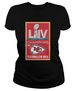 Kansas City Chiefs Super Bowl LIV Champions 2020  Classic Ladies