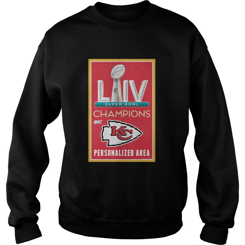 Kansas City Chiefs Super Bowl LIV Champions 2020 Sweatshirt