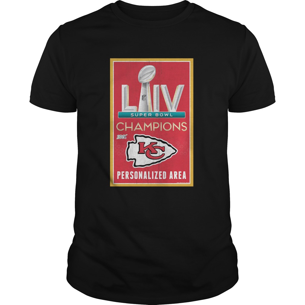 Kansas City Chiefs Super Bowl LIV Champions 2020 shirt