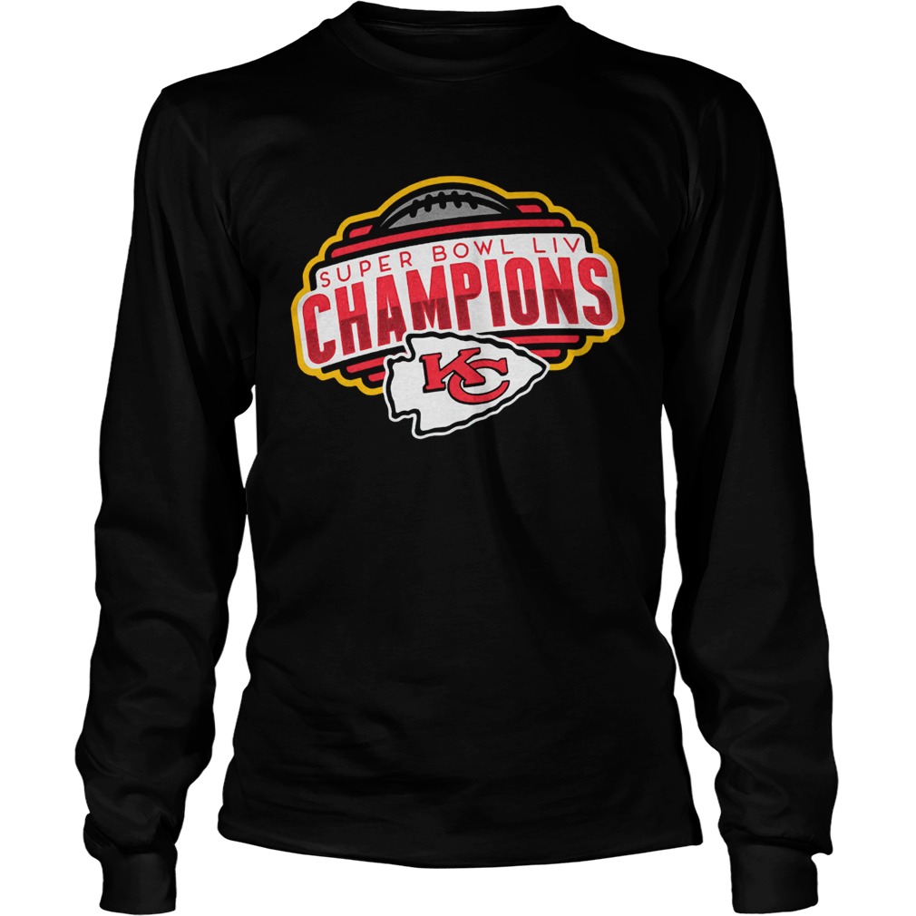 Kansas City Chiefs Super Bowl LIV Champions LongSleeve