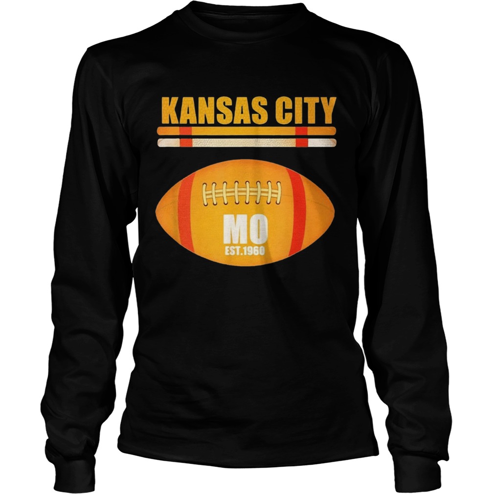 Kansas City Football Fan Missouri KC Great LongSleeve