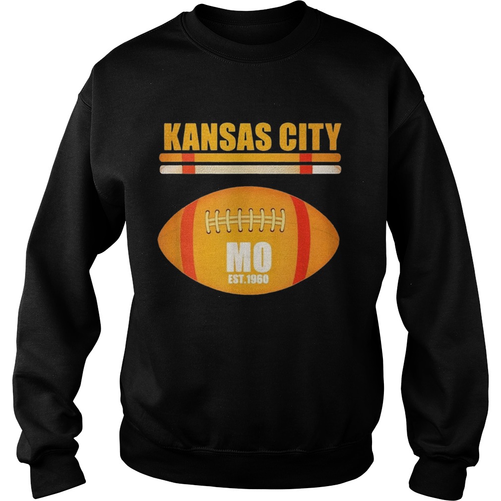 Kansas City Football Fan Missouri KC Great Sweatshirt