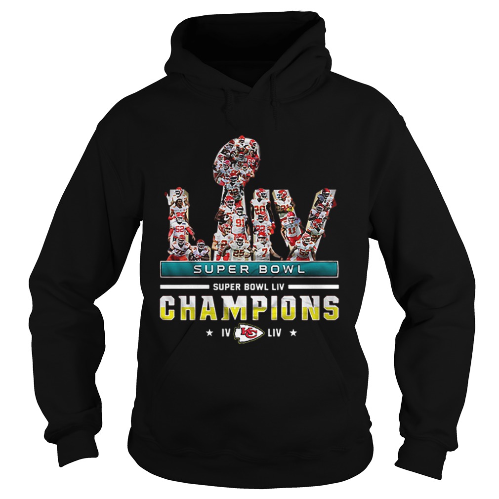 LIV Super Bowl Champions IV Kansas City Chiefs Hoodie