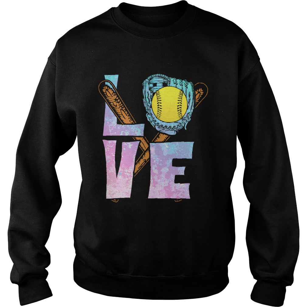 LOVE Softball Sweatshirt