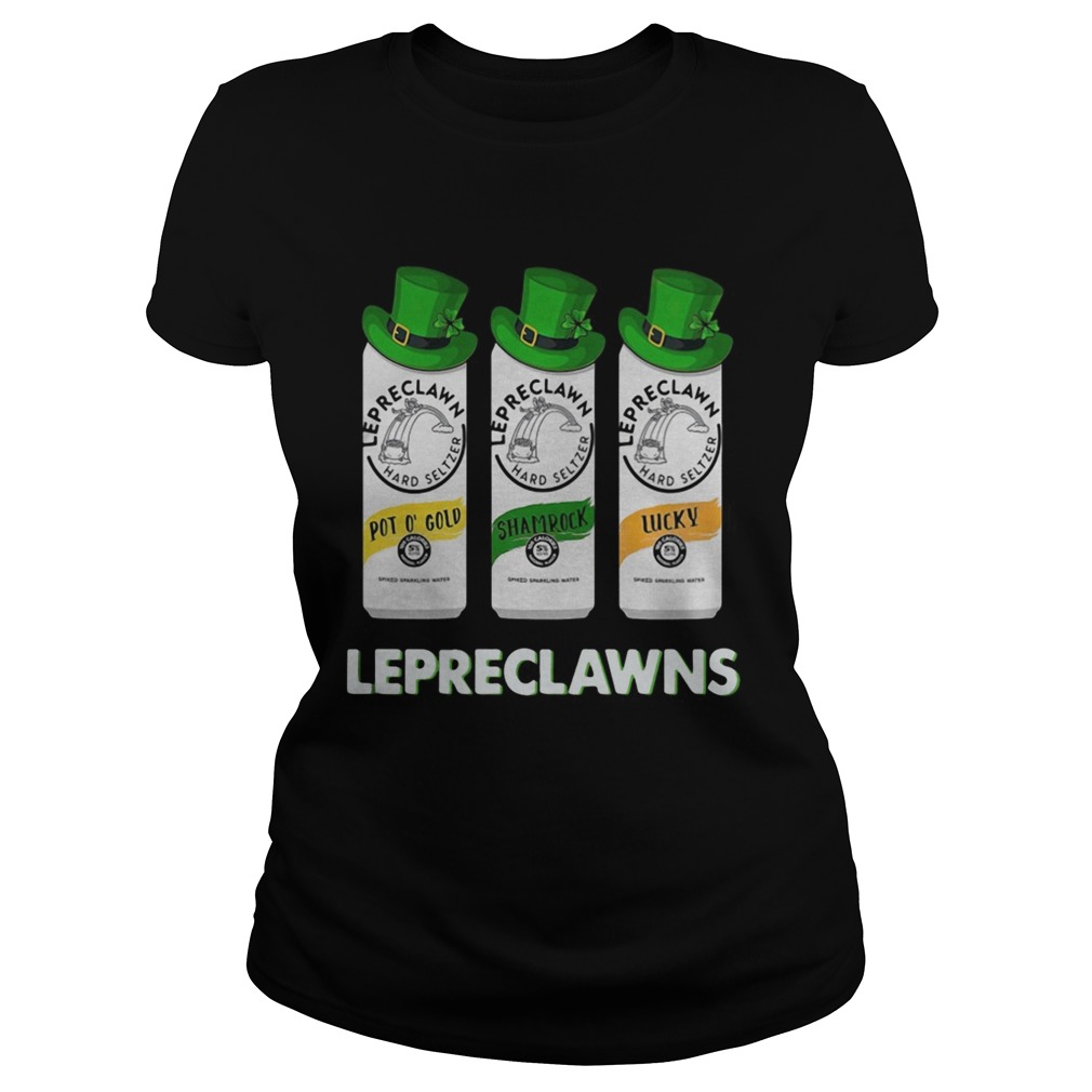 Lepreclawns Pot O Gold Shamrock Lucky St Patricks day Classic Ladies