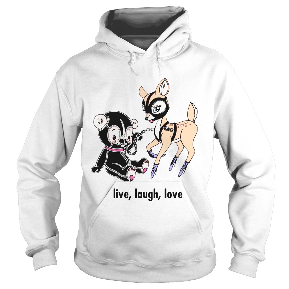 Live Laugh Love Valentine Hoodie