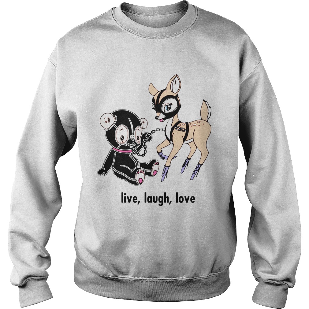 Live Laugh Love Valentine Sweatshirt