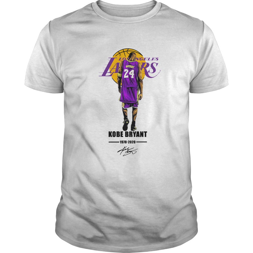 Los Angeles Lakers Rip Kobe Bryant 19782020 Signature shirt