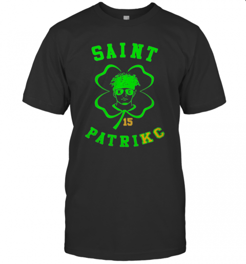 Mahomes Kansas City Saint 15 Patrick T-Shirt