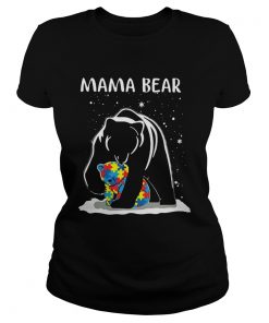 Mama Bear Autism Awareness  Classic Ladies