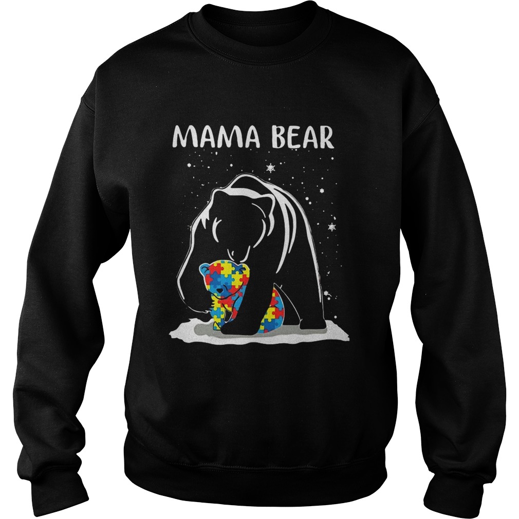 Mama Bear Autism Awareness Sweatshirt