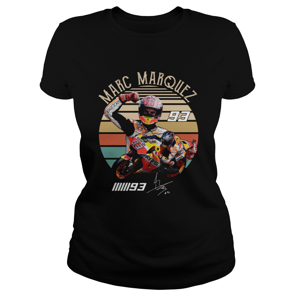 Marc Marquez 93 vintage sunset Classic Ladies