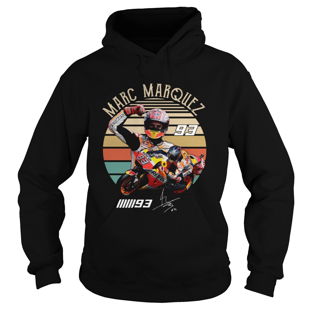 Marc Marquez 93 vintage sunset Hoodie