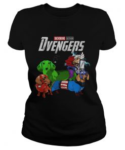 Marve Avengers Dachshund Dvenger  Classic Ladies