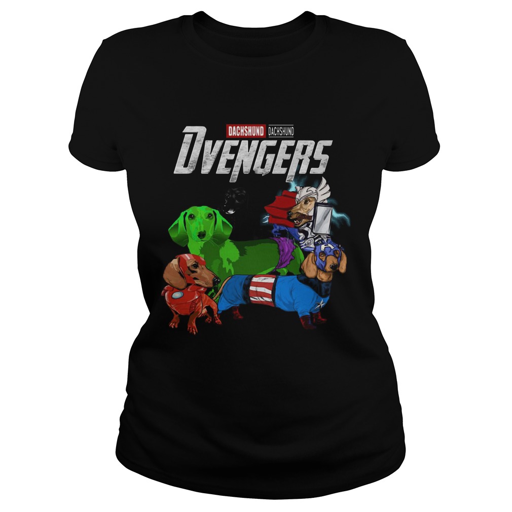 Marve Avengers Dachshund Dvenger Classic Ladies