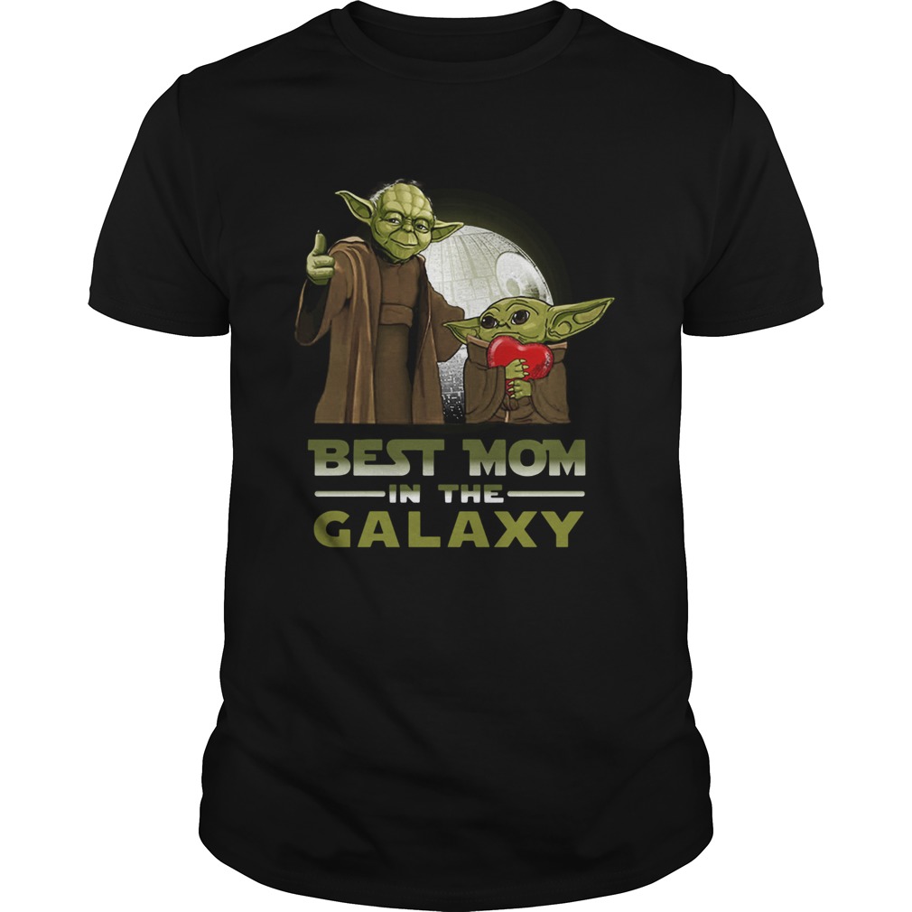 Master Yoda Baby Yoda Best mom in the galaxy shirt