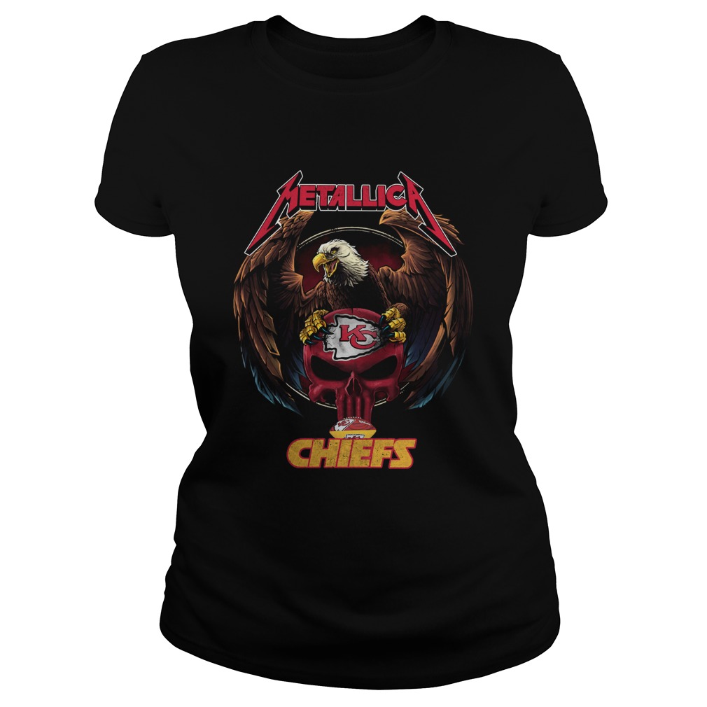 Metallica kansas city chiefs for Classic Ladies