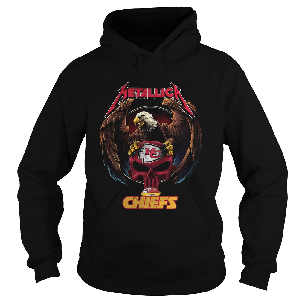 Metallica kansas city chiefs for Hoodie