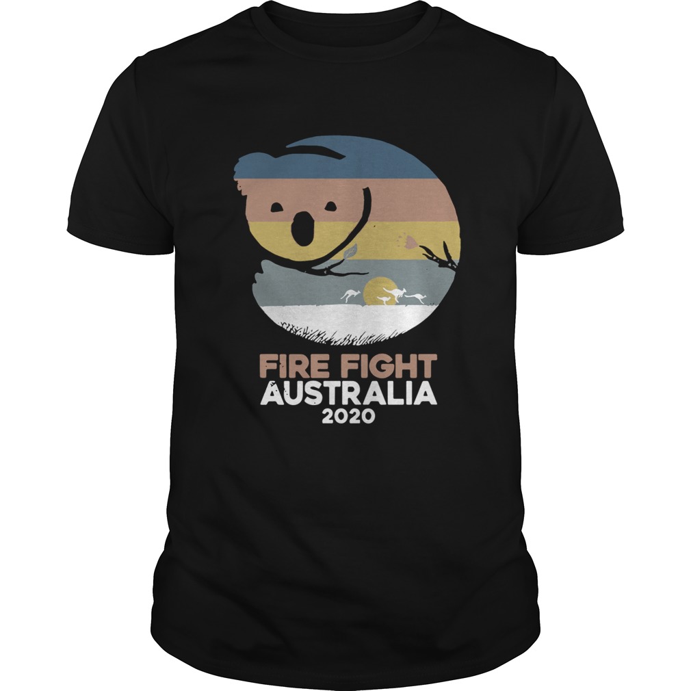 Michael Bubl Vintage Koala Fire Fight Australia 2020 shirt